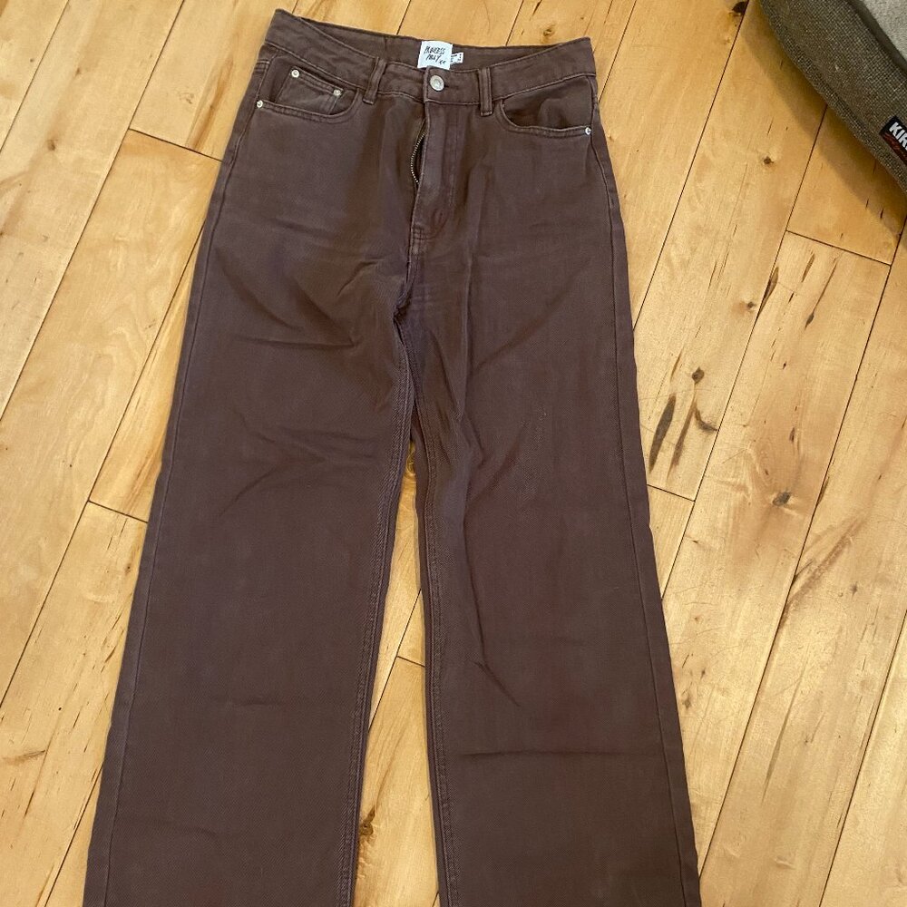 Brown jeans - Princess Polly, size 4